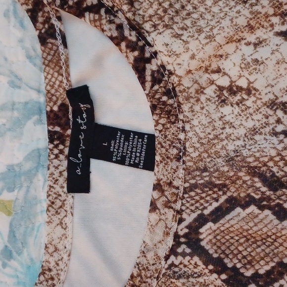 A Love Story womens L dress top - Picture 4 of 4